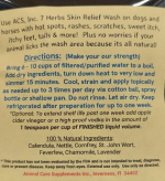 ACS Inc. 7 Herbs Topical Skin Wash for Dogs & Horses - Image 2