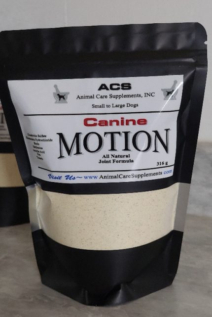 DOG - Canine Motion Joint Formula for Dogs - SMALL 90 Scoop Refill Bag